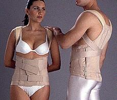 Typisch amerikanisches "Taylor-Gurti" von CAMP. Da sieht man sofort daß die Kyphose nicht mal ein bischen korrigiert wird.