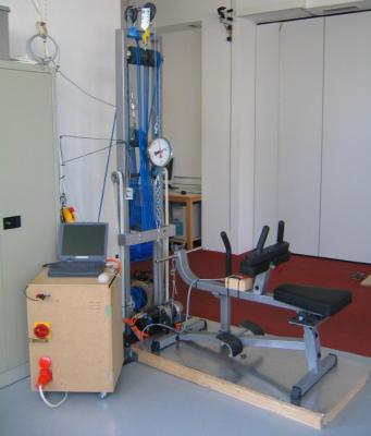 WKG bei einer Studie zum Training der Wadenmuskulatur an der Uni Tübingen